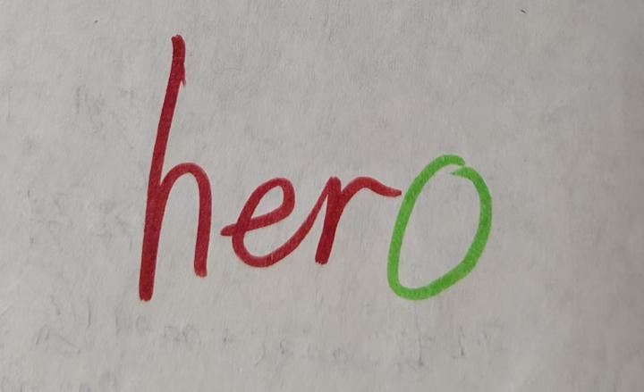 A HERO without ''HER'' is 0--ZERO 