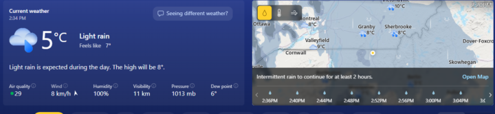 It's COLD where I live...