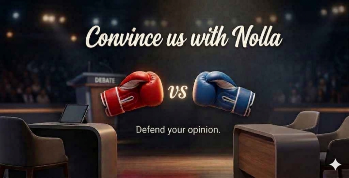 ⚔️ Convince Us with / Nolla - Thursday, March 26th