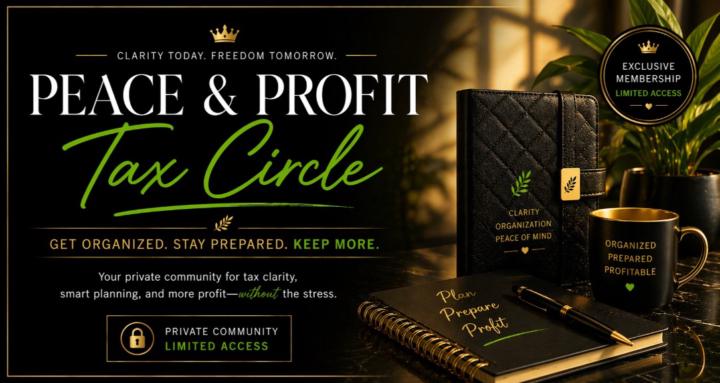 Peace & Profit: Tax Circle