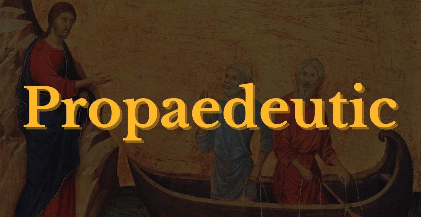 Propaedeutic
