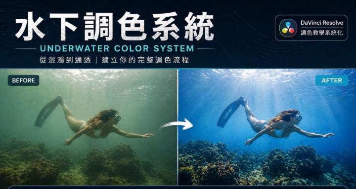 水下調色系統 Underwater Color System