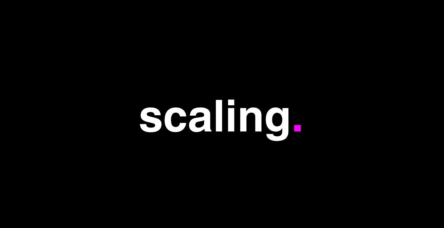 scaling