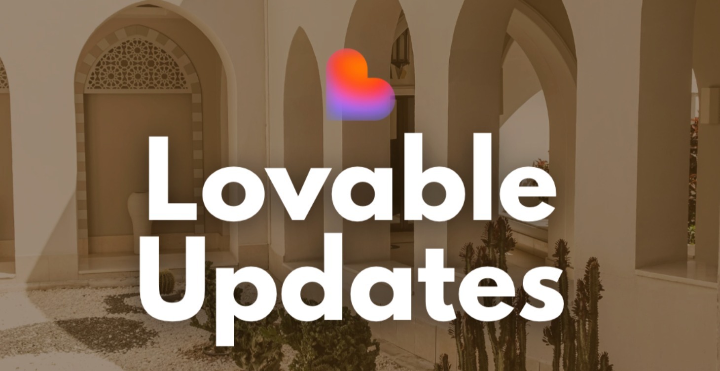 Lovable Updates