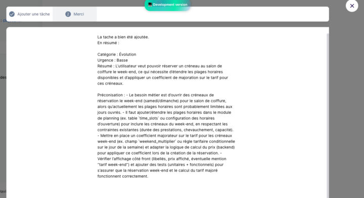 Je lance un petit rituel dans le canal Pédago