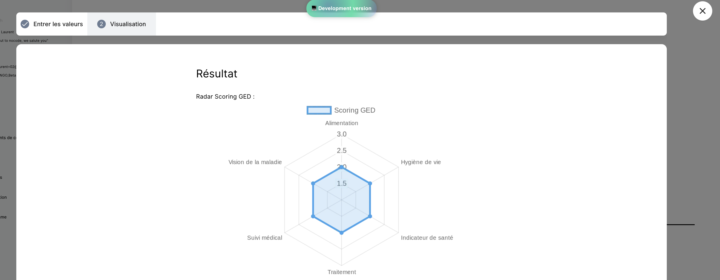 Génération de radars dans une app Ksaar