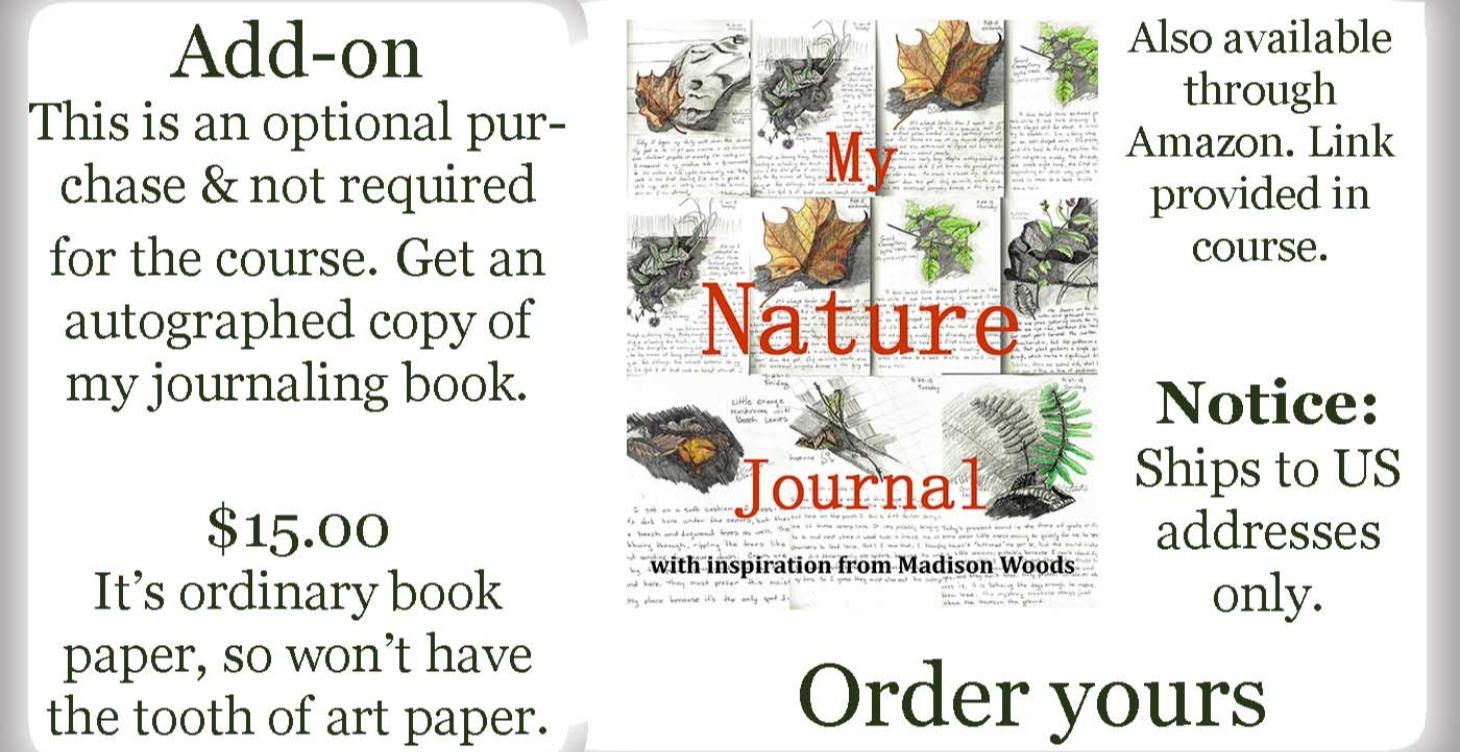 Add-on: Order My Nature Journal