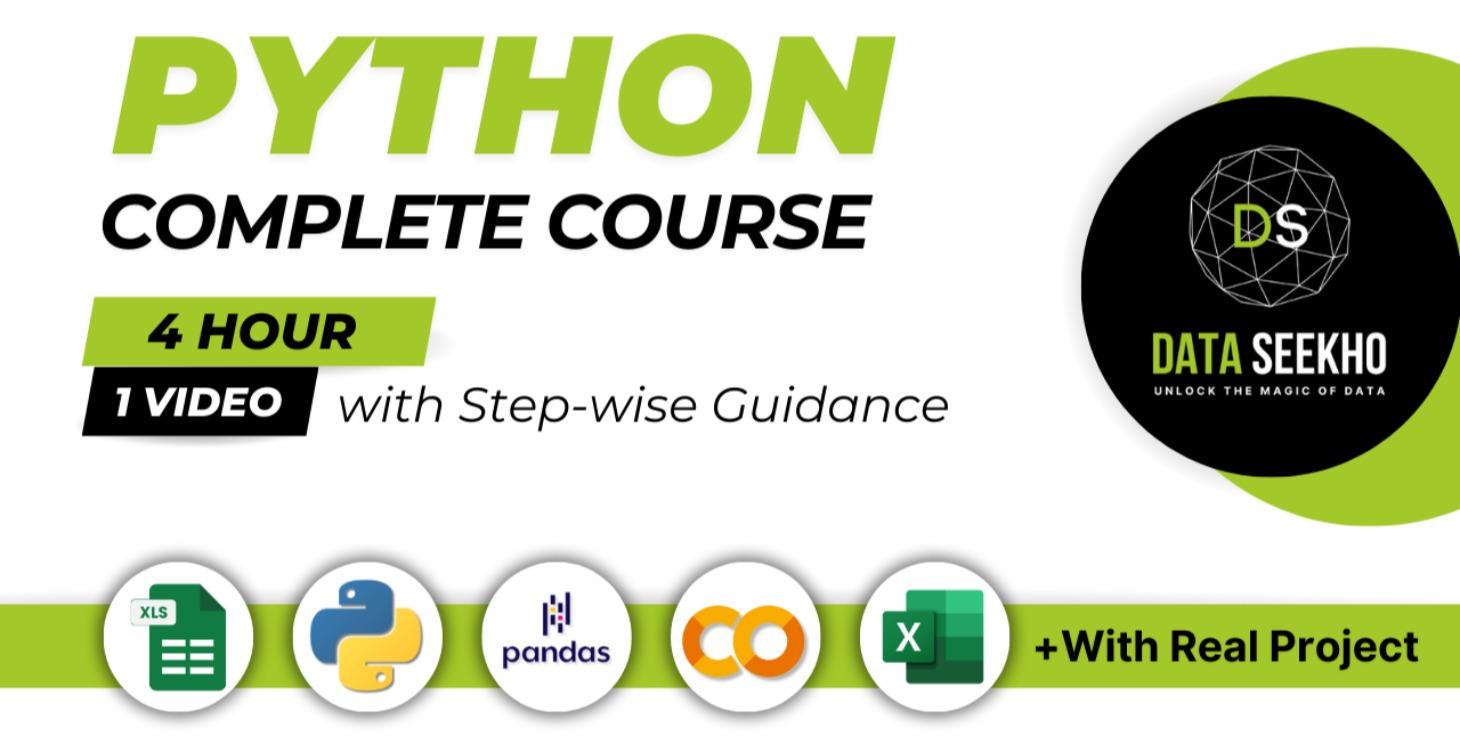 Python Complete Course