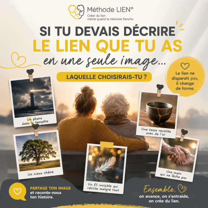 💛 Si tu devais décrire le lien que tu as avec ton proche en une seule image... laquelle choisirais-tu ?
