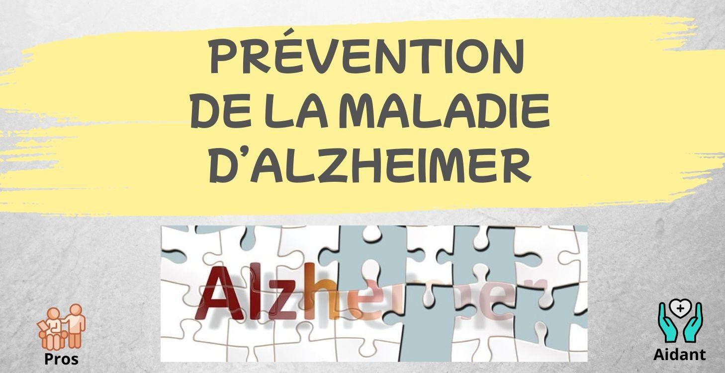 Prévention de la maladie d'Alzheimer