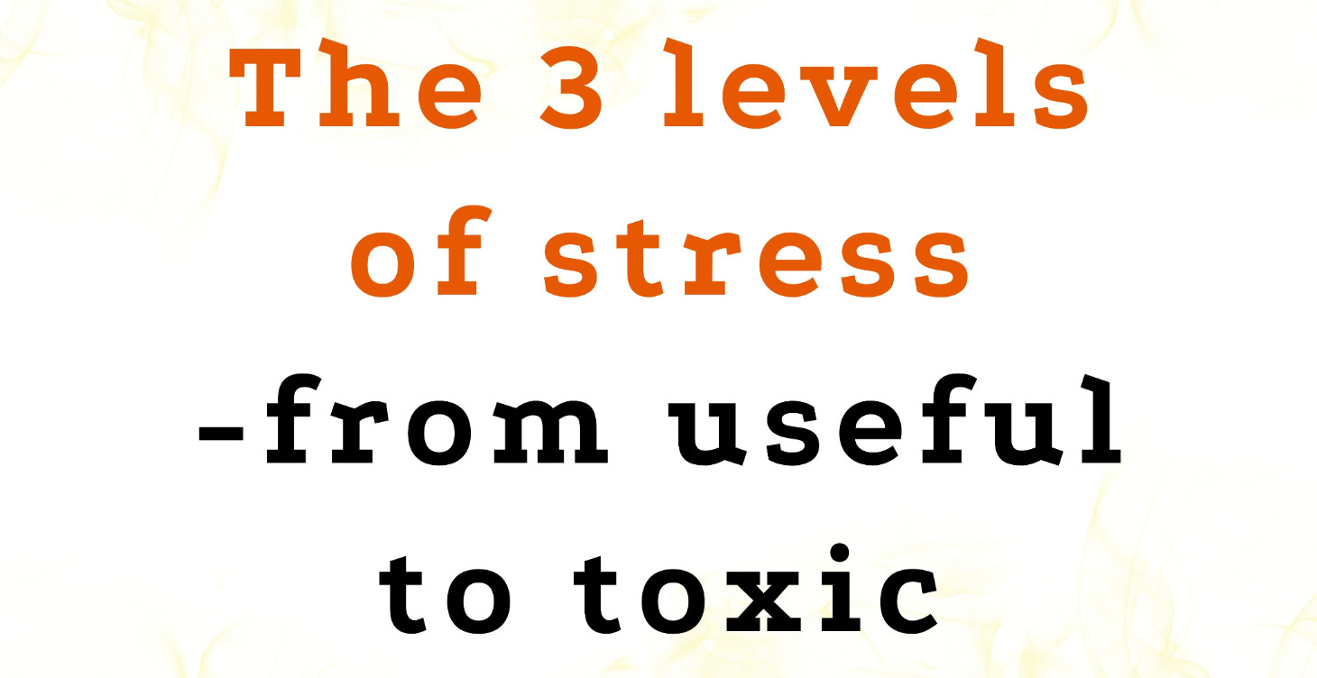 The 3 levels of stress