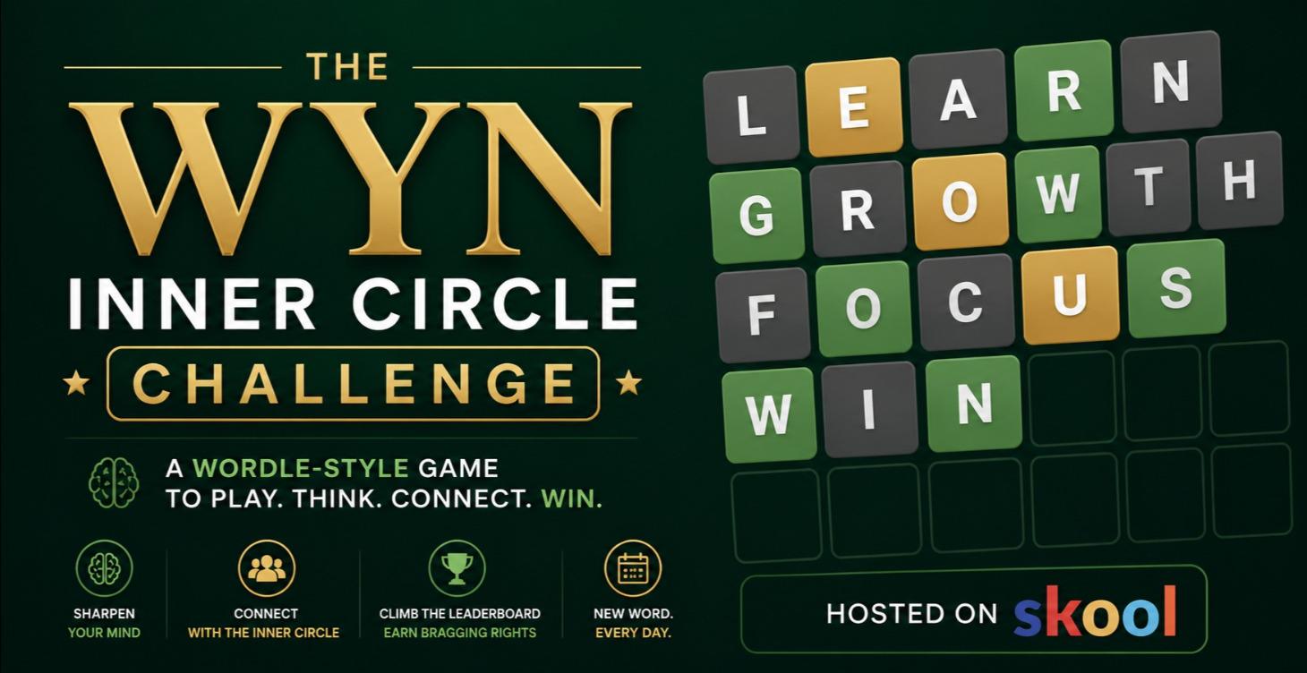WYN Challenge — Word Puzzle Game