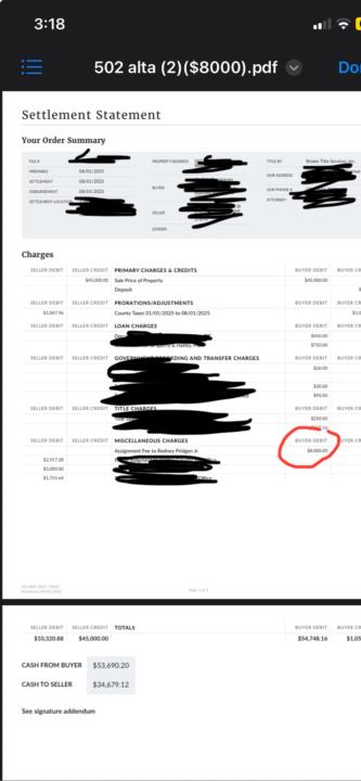 1st Deal Fully Close