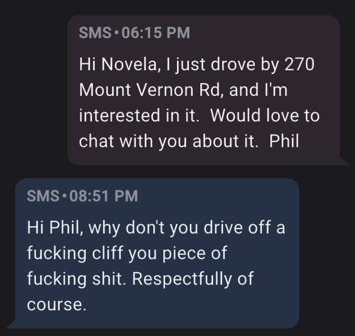 Best Prospect SMS Response! 🔥 