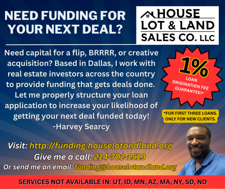 🏦 Need Funding for Your Next Real Estate Deal?