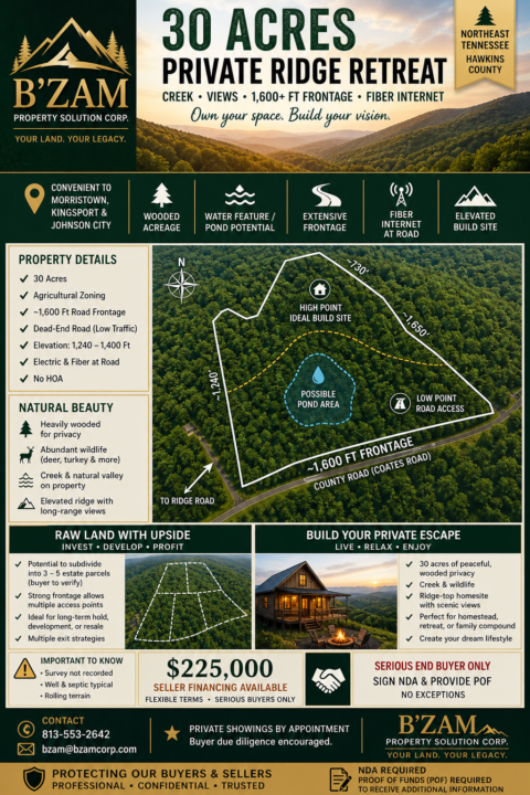 Northeast Tennessee | Hawkins County Near Morristown • Kingsport • Johnson City