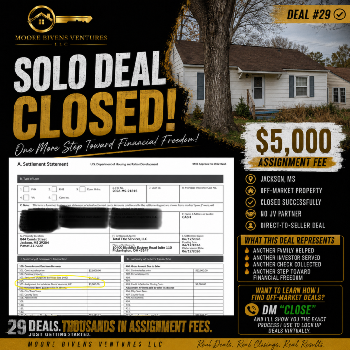 🔥 Deal #29 Closed! 🔥