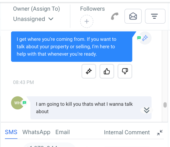 HOW DO YOU DEAL WITH AGGRESSIVE CUSTOMERS??
