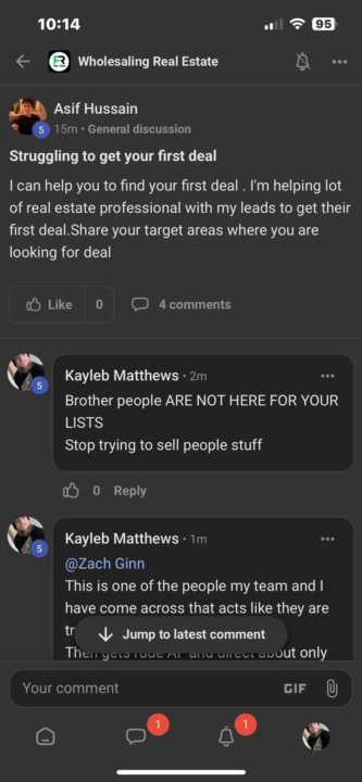 Scams and pushy sales 