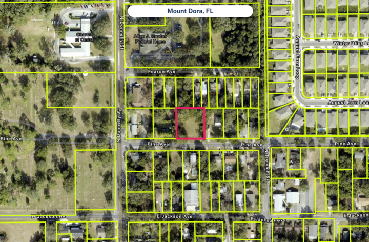 🚨 OFF-MARKET LOT — MOUNT DORA, FL (R-2 ZONING) 🚨