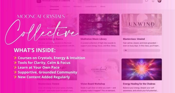 Mooncat Crystals Collective