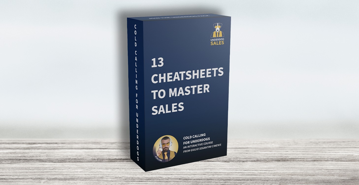 13 Cheatsheets to Master Sales