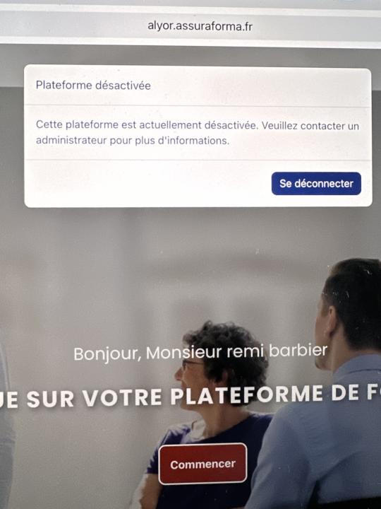 Plateforme Assuraforma 