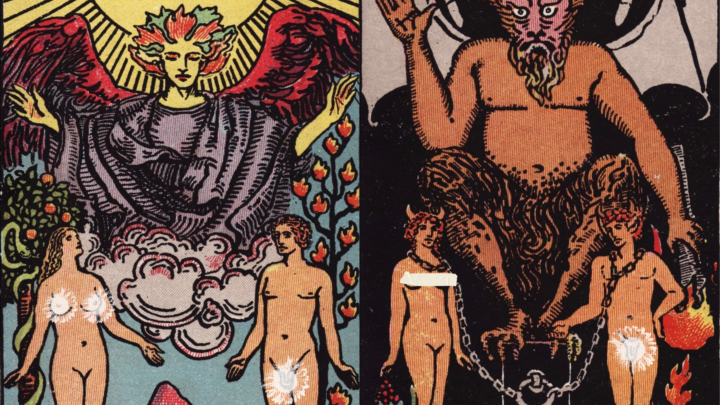 The Lovers × The Devil - Some relationships free us. Others quietly chain us.