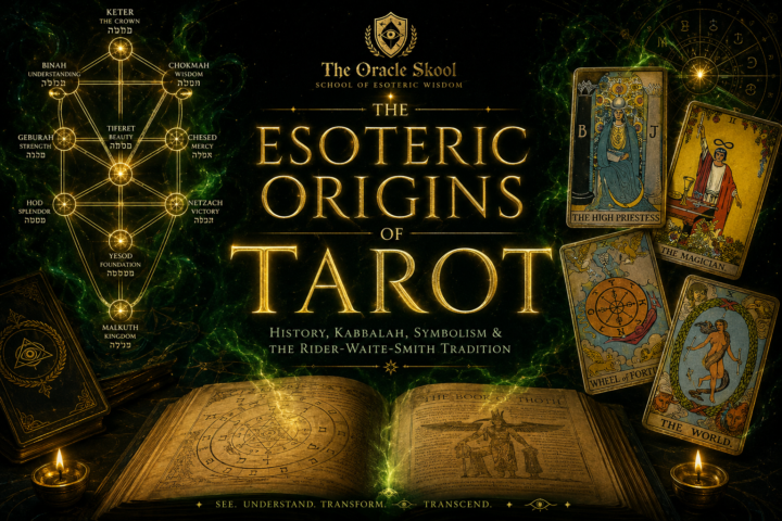 The Esoteric Origins of Tarot: History, Kabbalah, Symbolism & the Rider-Waite-Smith Tradition
