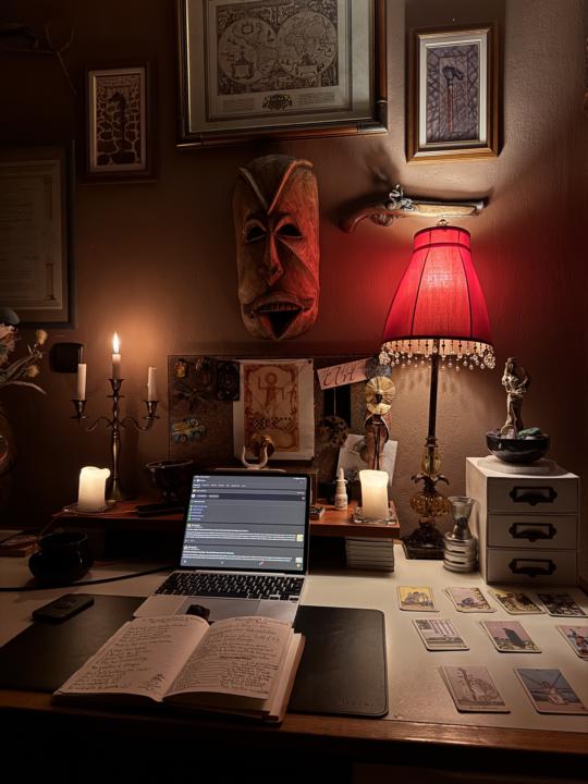 The more you practice, the more you build a real connection with the cards.