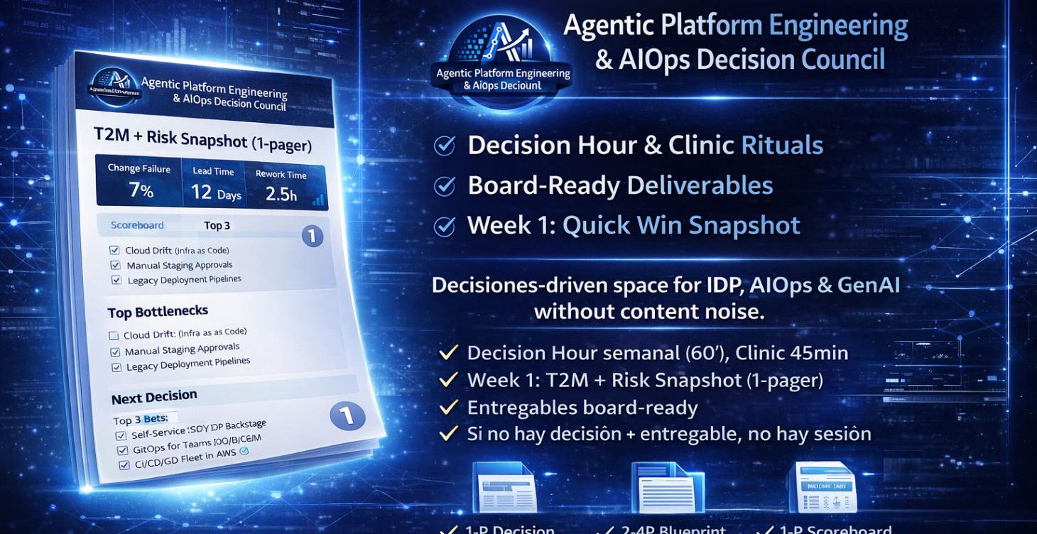 Sesión 1:1 AI Platform Engineering + AI DevSecOps