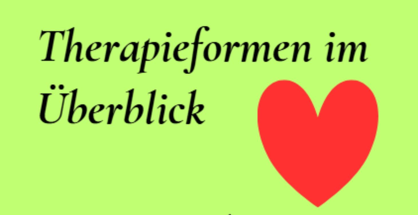 Überblick über Therapieformen