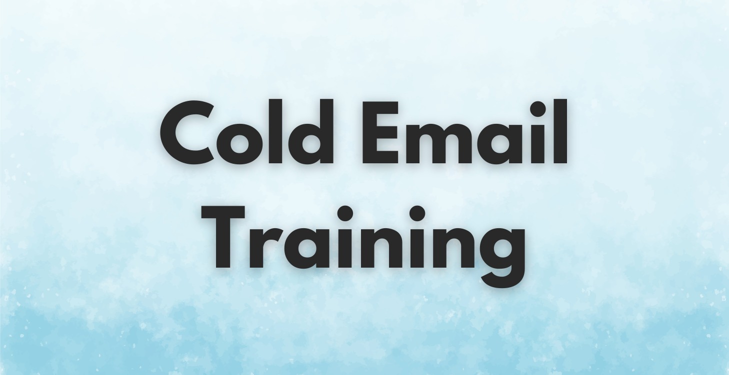 Cold Email Training