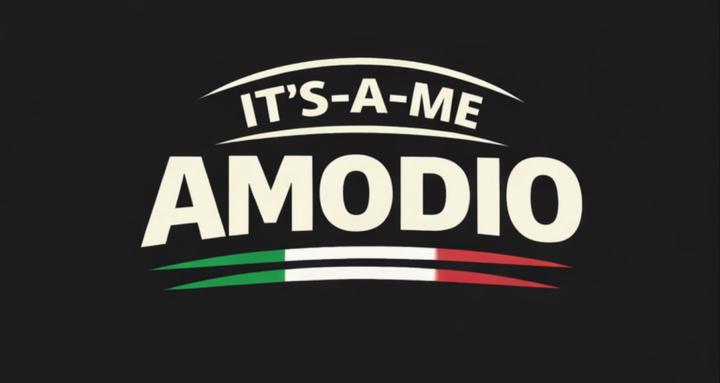 It's-a-me Amodio Pizza Club