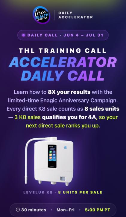 THL Accelerator Calls
