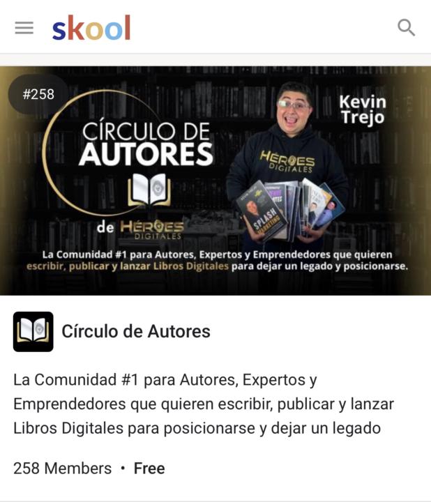 Top 258 con 258 Autores