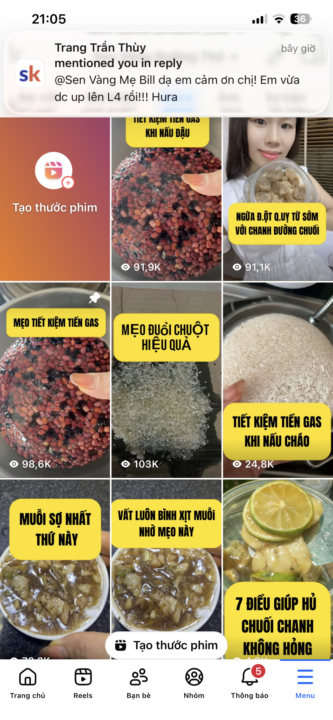 Ăn mừng với tui mấy b ơi