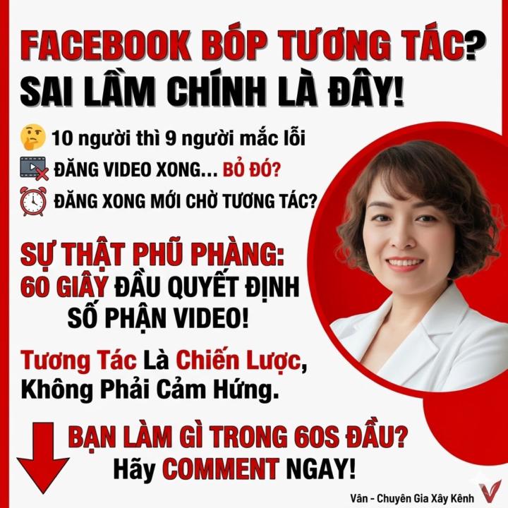 Thuật toán mới facebook có bóp tương tác khi xây kênh triệu view không?