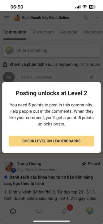 Bạn tích cực tương tác... Level sẽ tự động UP!!!