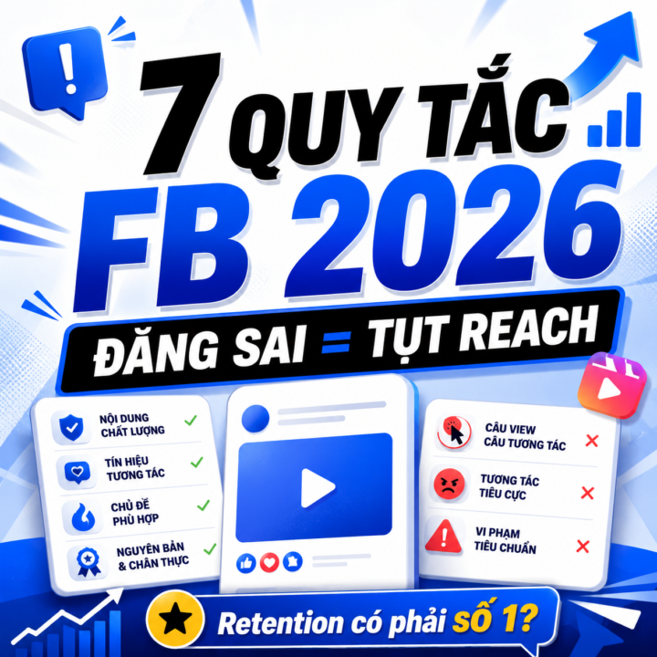 BỘ QUY TẮC PHÂN PHỐI NỘI DUNG FACEBOOK HIỆN NAY
