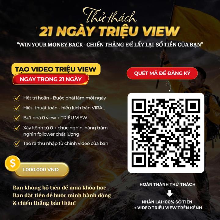 21 ngày triệu view - vũ khí lợi hại nhất của Đào Quang Trung