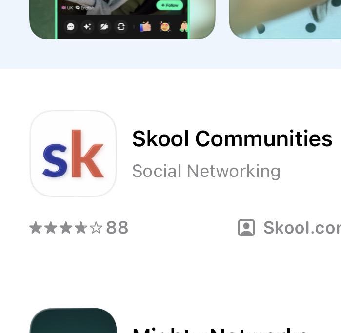 App học tên là Skool Communities