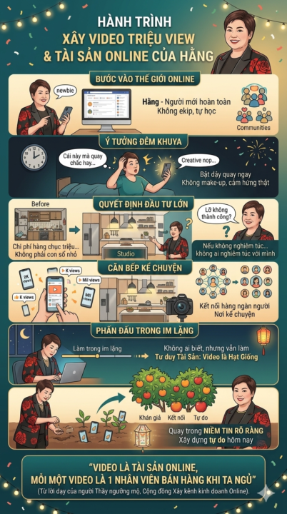 Những ngày đầu đó… không hào nhoáng như mọi người nhìn thấy bây giờ.