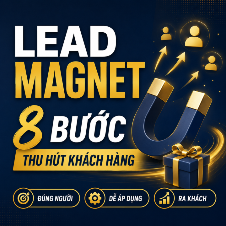 8 BƯỚC TẠO LEAD MAGNET THU HÚT KHÁCH HÀNG