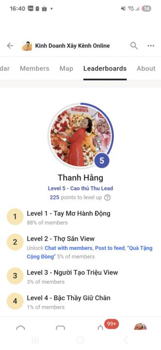 Lên level
