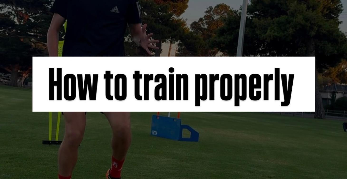 How to train properly ✅