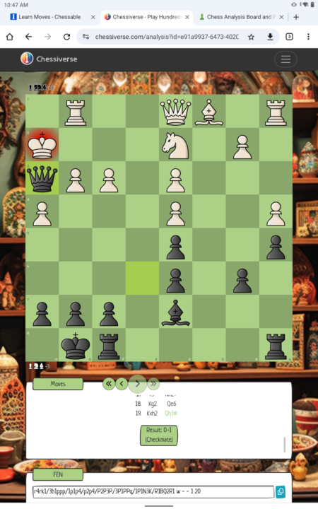 Another win with the French