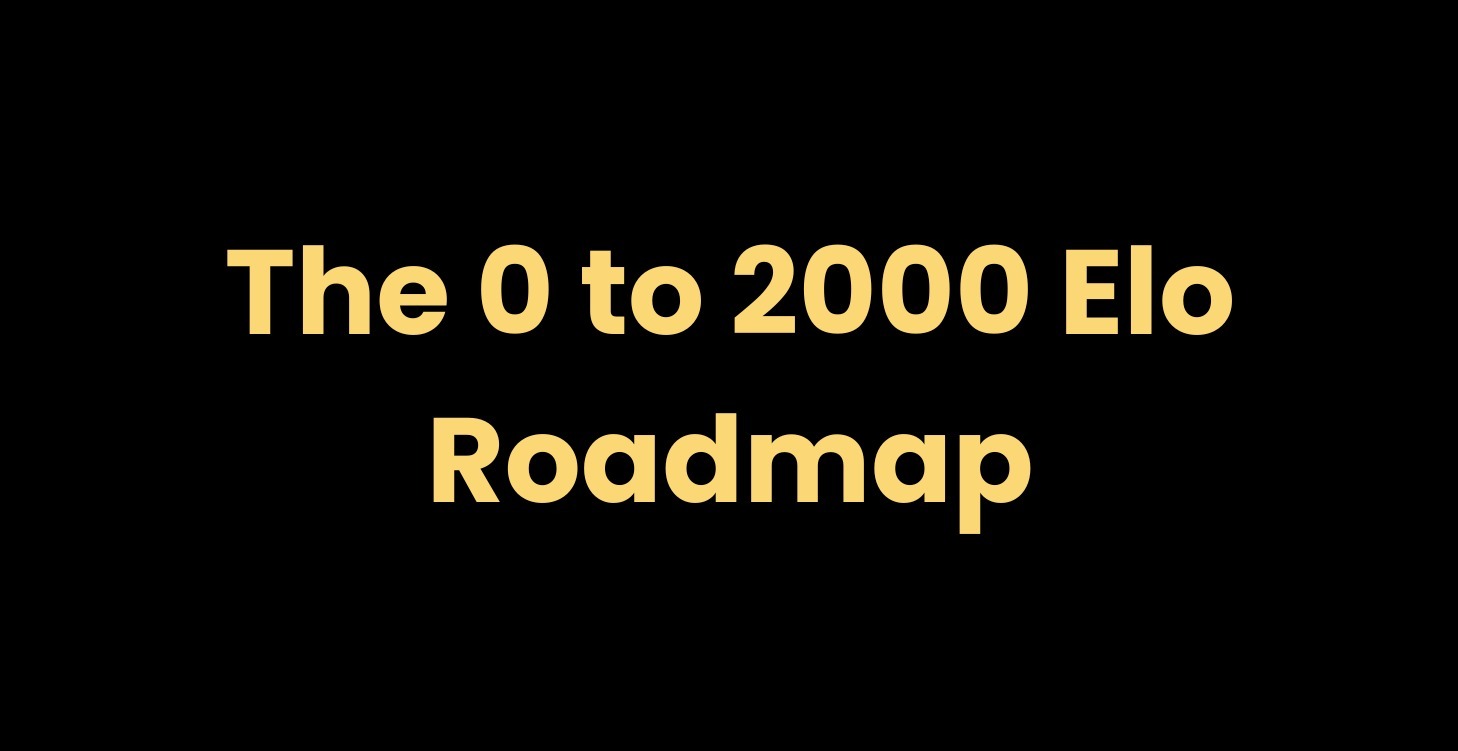 The 0 to 2000 Elo Roadmap