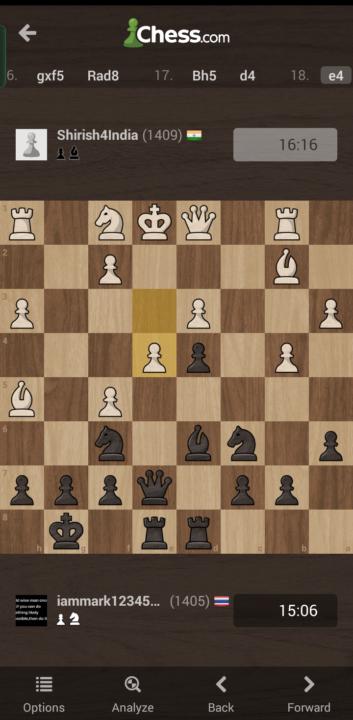 This is a blunder that made me win the game 