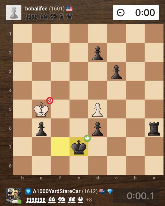 Crazy blitz blunderfest game, nearly getting flagged 